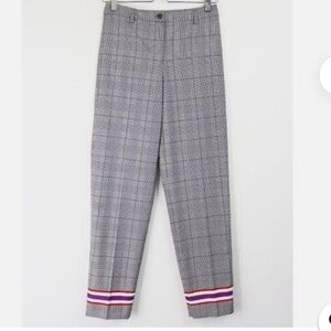 Emporio Armani Plaid Trousers